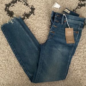 Madewell 10” High Rise Skinny Jeans